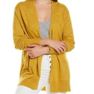 Madewell Yellow Cardigan